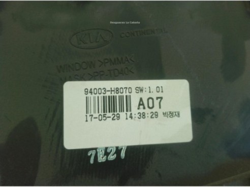 94003H8070 CUADRO INSTRUMENTOS KIA RIO IV (YB, SC)|Desguaces La Cabaña