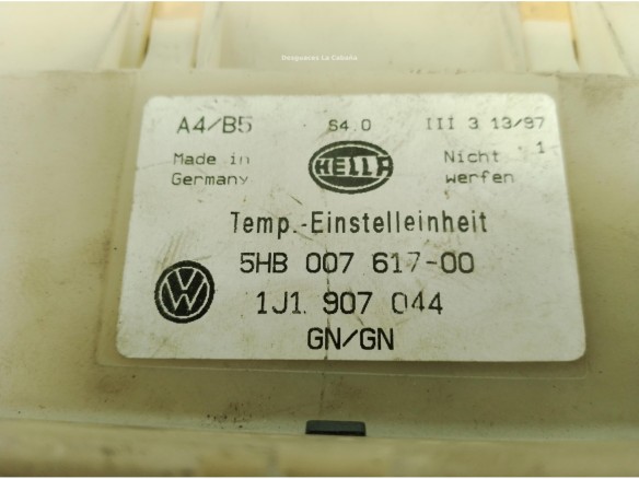 1J1907044,5HB007617, MANDO CLIMA AUDI A4 (8E2, B6)|Desguaces La Cabaña