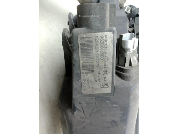 9118792 FARO IZQUIERDO PEUGEOT 206 Fastback (2A/C)|Desguaces La Cabaña