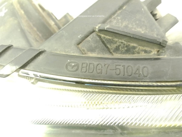 BDG751040 FARO IZQUIERDO MAZDA 3 Sedán (BL) |Desguaces La Cabaña