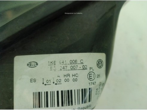 1K6941030C, 1K6941006C FARO DERECHO VW GOLF V (1K1)|Desguaces La Cabaña