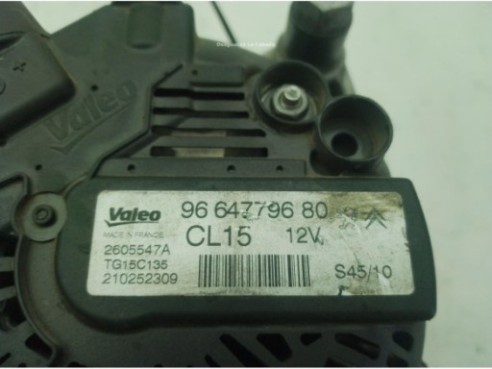 9678048880, 9664779680 ALTERNADOR PEUGEOT 3008 Limusina (0U_)|Desguaces La Cabaña