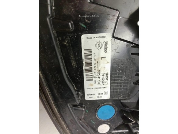  9829317380 PILOTO TRA IZQ EXT OPEL CORSA F|Desguaces La Cabaña