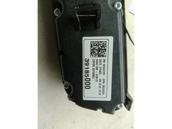9831888480 MANDO CLIMA OPEL CORSA F|Desguaces La Cabaña