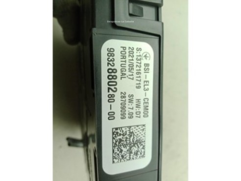  9832880280 CAJA FUSIBLES INTERIOR (BSI) OPEL CORSA F|Desguaces La Cabaña
