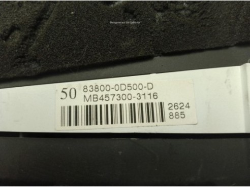 838000D500D, CUADRO INSTRUMENTOS TOYOTA YARIS (_P9_)|Desguaces La Cabaña
