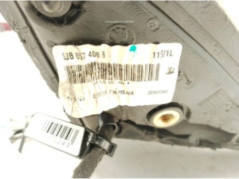 ESPEJO DER SKODA RAPID (NH3)|Desguaces La Cabaña