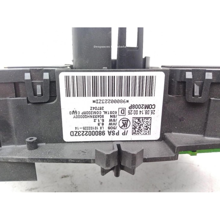 98000223ZD MANDO COMPLETO CITROEN C4 II (B7) |Desguaces La Cabaña