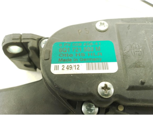 6Q1721503M POTENCIOMETRO ACELERADOR VW POLO (6R1, 6C1)|Desguaces La Cabaña