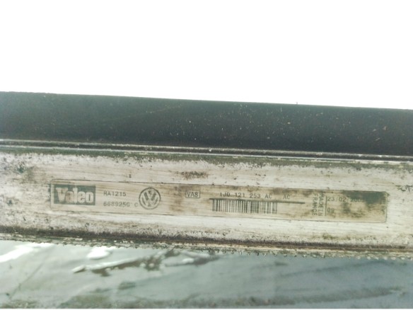 1J0121253AC RADIADOR AGUA SEAT TOLEDO II (1M2)|Desguaces La Cabaña