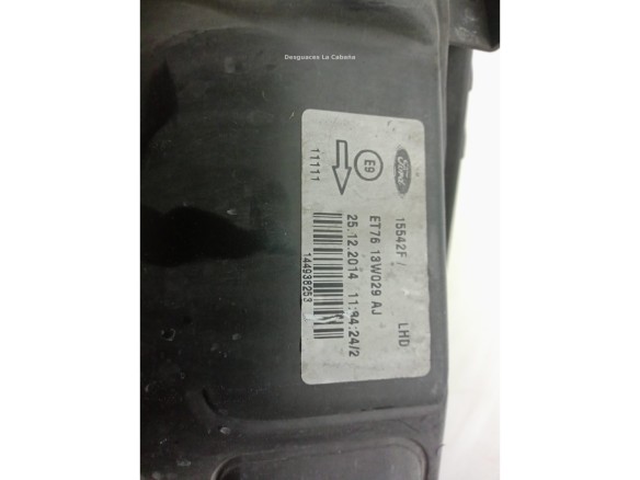 2269014 FARO DERECHO FORD TRANSIT COURIER Furgón|Desguaces La Cabaña