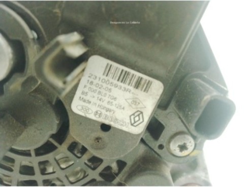 231005933R ALTERNADOR DACIA SANDERO II|Desguaces La Cabaña