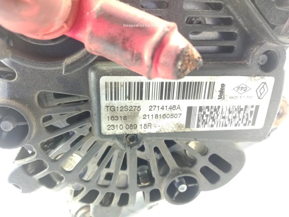231008918R ALTERNADOR RENAULT CLIO IV (BH_)|Desguaces La Cabaña