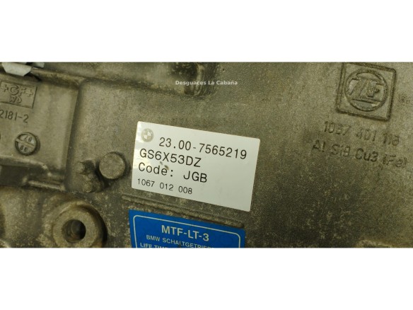 23007565219 CAJA CAMBIOS BMW 5 (E60)|Desguaces La Cabaña