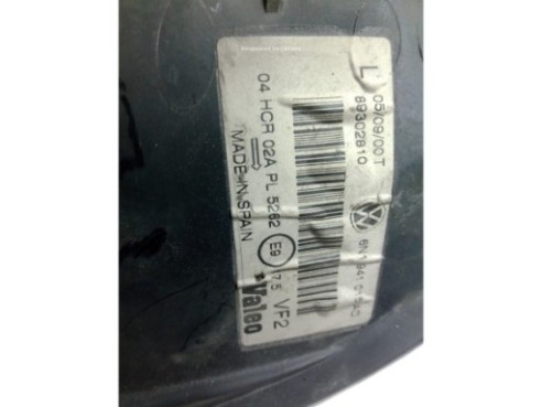 6N1941017AB FARO IZQUIERDO VW POLO (6N2)|Desguaces La Cabaña