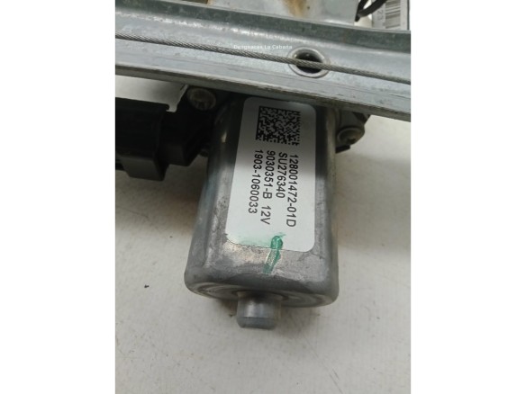 827009380R ELEVALUNAS PUERTA LAT TRA DER RENAULT CAPTUR (J5_, H5_)|Desguaces La Cabaña