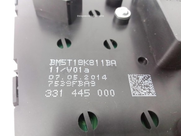 BM5T18K811BA INTERRUPTOR WARNING FORD FOCUS III |Desguaces La Cabaña
