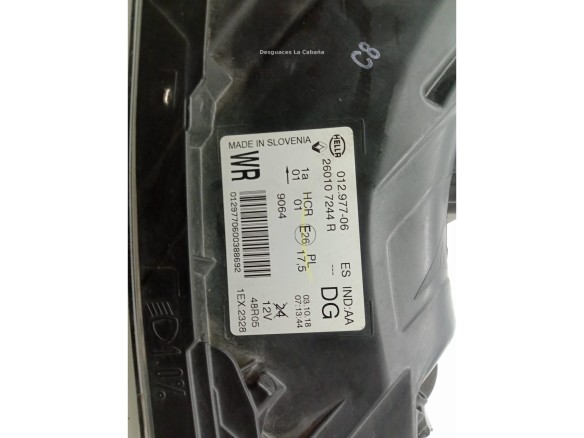 260100400R FARO DERECHO RENAULT CAPTUR (J5_, H5_)|Desguaces La Cabaña