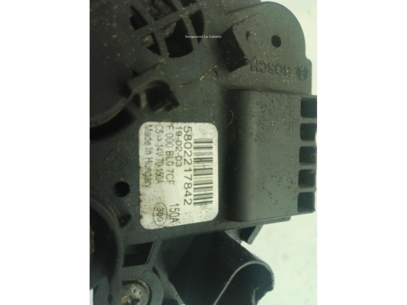 5802217842 ALTERNADOR IVECO DAILY VI Furgón|Desguaces La Cabaña