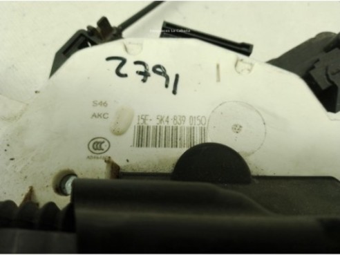 CERRADURA PUERTA LAT TRA IZQ SEAT LEON (5F1)|Desguaces La Cabaña