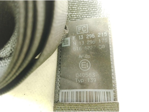G4197C CINTURON TRA IZQ OPEL ASTRA H (A04)|Desguaces La Cabaña
