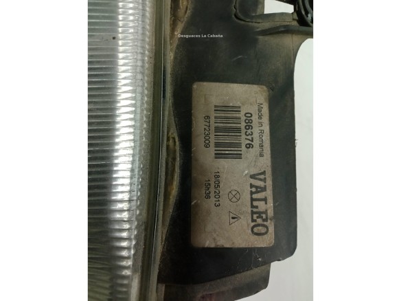 6205P8 FARO DERECHO PEUGEOT PARTNER ORIGIN Combispace (5F)|Desguaces La Cabaña