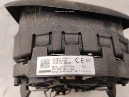  6F0880201J KIT AIRBAGS + SALPICADERO + CINTURONES O ANCLAJE + CENTRALIT SEAT LEON ST (5F8)|Desguaces La Cabaña