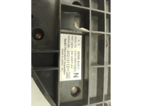 28395AV611N, MANDO CLIMA NISSAN PRIMERA Hatchback (P12)|Desguaces La Cabaña