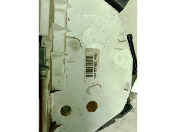 5N0839016R CERRADURA PUERTA LAT TRA DER VW PASSAT CC (357)|Desguaces La Cabaña