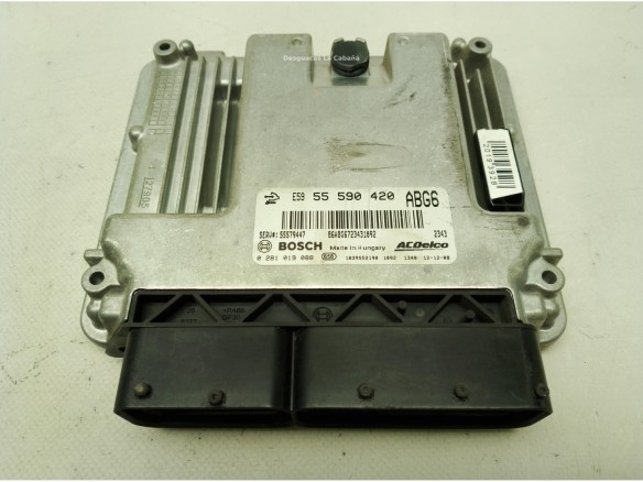  E5955590420 CENTRALITA MOTOR OPEL INSIGNIA A (G09)|Desguaces La Cabaña