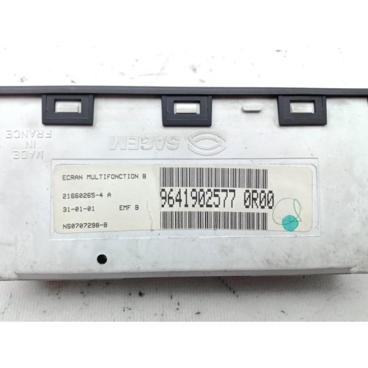 9641902577 DISPLAY PEUGEOT 406 (8B) |Desguaces La Cabaña