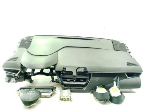  01815819 KIT AIRBAGS + SALPICADERO + CINTURONES O ANCLAJE + CENTRALIT TOYOTA COROLLA Sedán (_E21_)|Desguaces La Cabaña