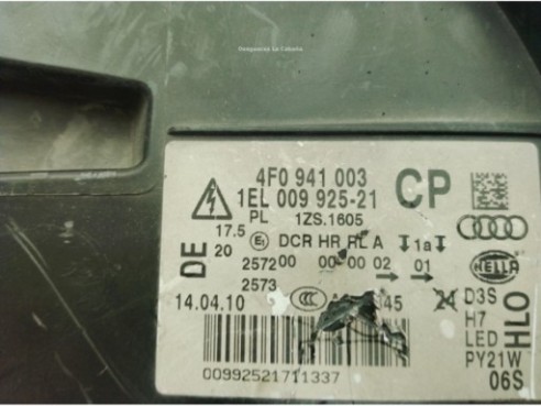 4F0941003 FARO IZQUIERDO AUDI A6 (4F2, C6)|Desguaces La Cabaña