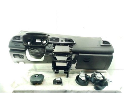  985700230R KIT AIRBAGS + SALPICADERO + CINTURONES O ANCLAJE + CENTRALIT RENAULT KADJAR (HA_, HL_)|Desguaces La Cabaña