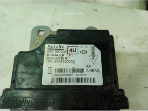  985700230R KIT AIRBAGS + SALPICADERO + CINTURONES O ANCLAJE + CENTRALIT RENAULT KADJAR (HA_, HL_)|Desguaces La Cabaña