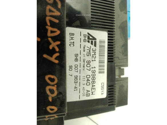 7M5907040D, MANDO CLIMA FORD GALAXY (WGR)|Desguaces La Cabaña