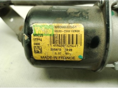 9675018280 MOTOR LIMPIAPARABRISAS DEL CITROEN C-ELYSEE|Desguaces La Cabaña