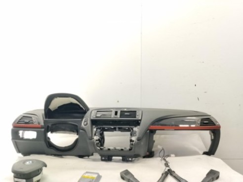  679133206 KIT AIRBAGS + SALPICADERO + CINTURONES O ANCLAJE + CENTRALIT BMW 1 (F20)|Desguaces La Cabaña