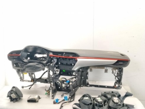  39198947 KIT AIRBAGS + SALPICADERO + CINTURONES O ANCLAJE + CENTRALIT OPEL CORSA F|Desguaces La Cabaña