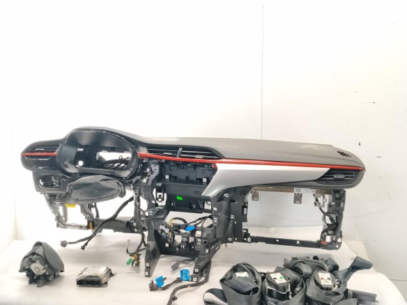  39198947 KIT AIRBAGS + SALPICADERO + CINTURONES O ANCLAJE + CENTRALIT OPEL CORSA F|Desguaces La Cabaña