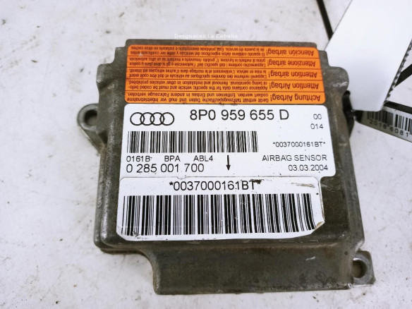 8P0959655D CENTRALITA AIRBAG AUDI A3 (8P1) |Desguaces La Cabaña