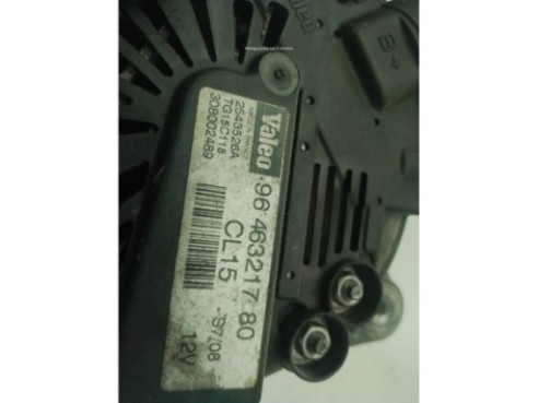 5705NH, 9646321780 ALTERNADOR PEUGEOT EXPERT Furgón (VF3A_, VF3U_, VF3X_)|Desguaces La Cabaña