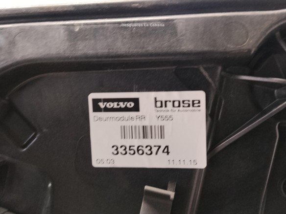 31276218 ELEVALUNAS PUERTA LAT TRA DER VOLVO V40 Fastback (525, 526)|Desguaces La Cabaña