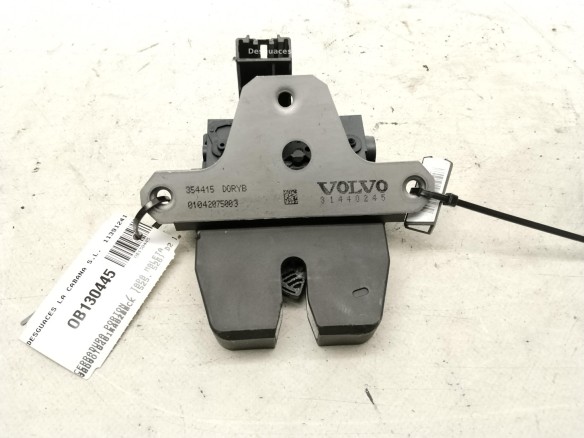 31440245 CERRADURA PORTON / TAPA MALETA VOLVO V40 Fastback (525, 526)|Desguaces La Cabaña