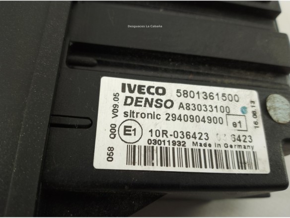 5801361500 MANDO CLIMA IVECO Stralis|Desguaces La Cabaña