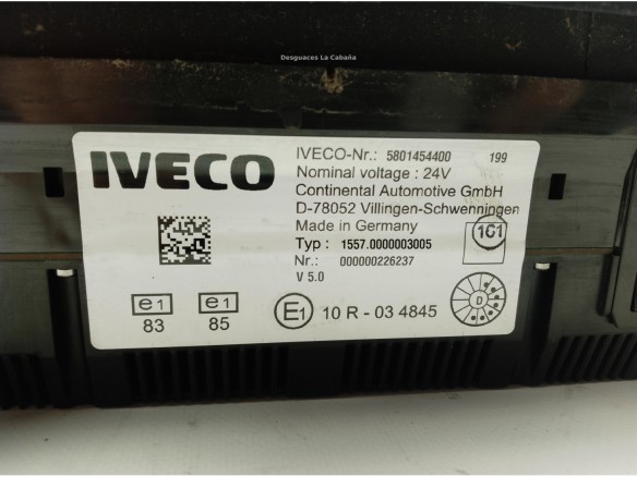 5801454400 CUADRO INSTRUMENTOS IVECO Stralis|Desguaces La Cabaña