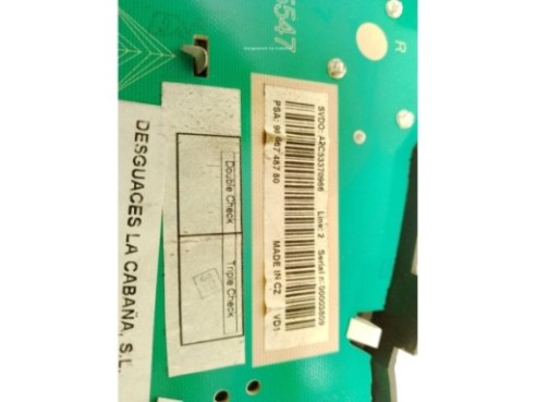 9666748780, CUADRO INSTRUMENTOS PEUGEOT 207 (WA_, WC_)|Desguaces La Cabaña