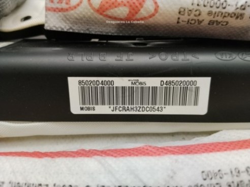  85020D4000 AIRBAG CORTINA DER KIA OPTIMA|Desguaces La Cabaña