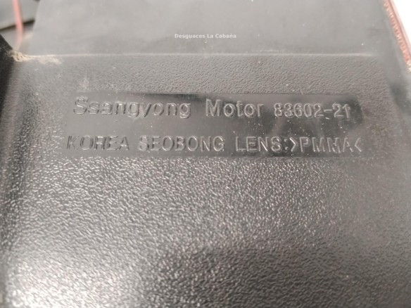   PILOTO TRA DER SSANGYONG RODIUS|Desguaces La Cabaña