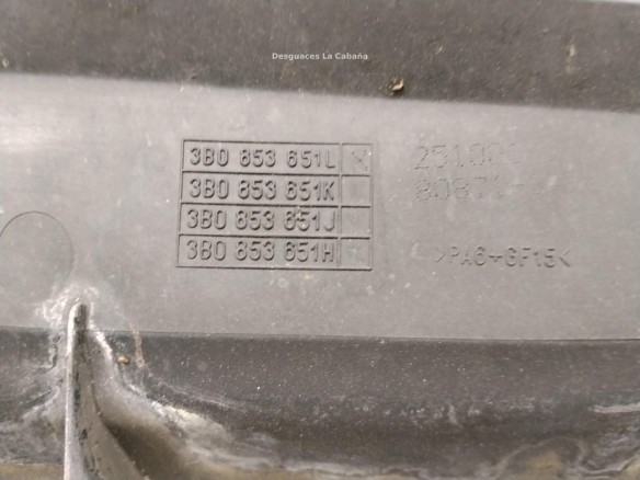 3B0853651L 3FZ REJILLA / CALANDRA VW PASSAT (3B3)|Desguaces La Cabaña